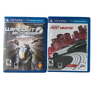 PS VITA Game Bundle - Need for Speed: Most Wanted and Wipeout 2048